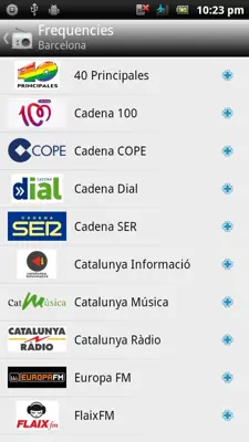 Spanish radio stations android App screenshot 2