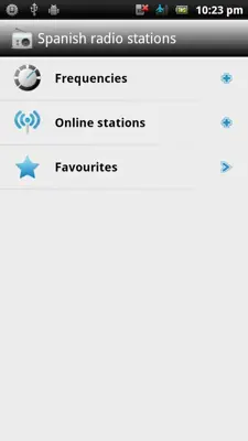 Spanish radio stations android App screenshot 3